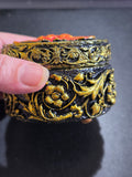Luxury Gift Box with Custom Message - Handmade Baroque Design 9cm (3.5in)