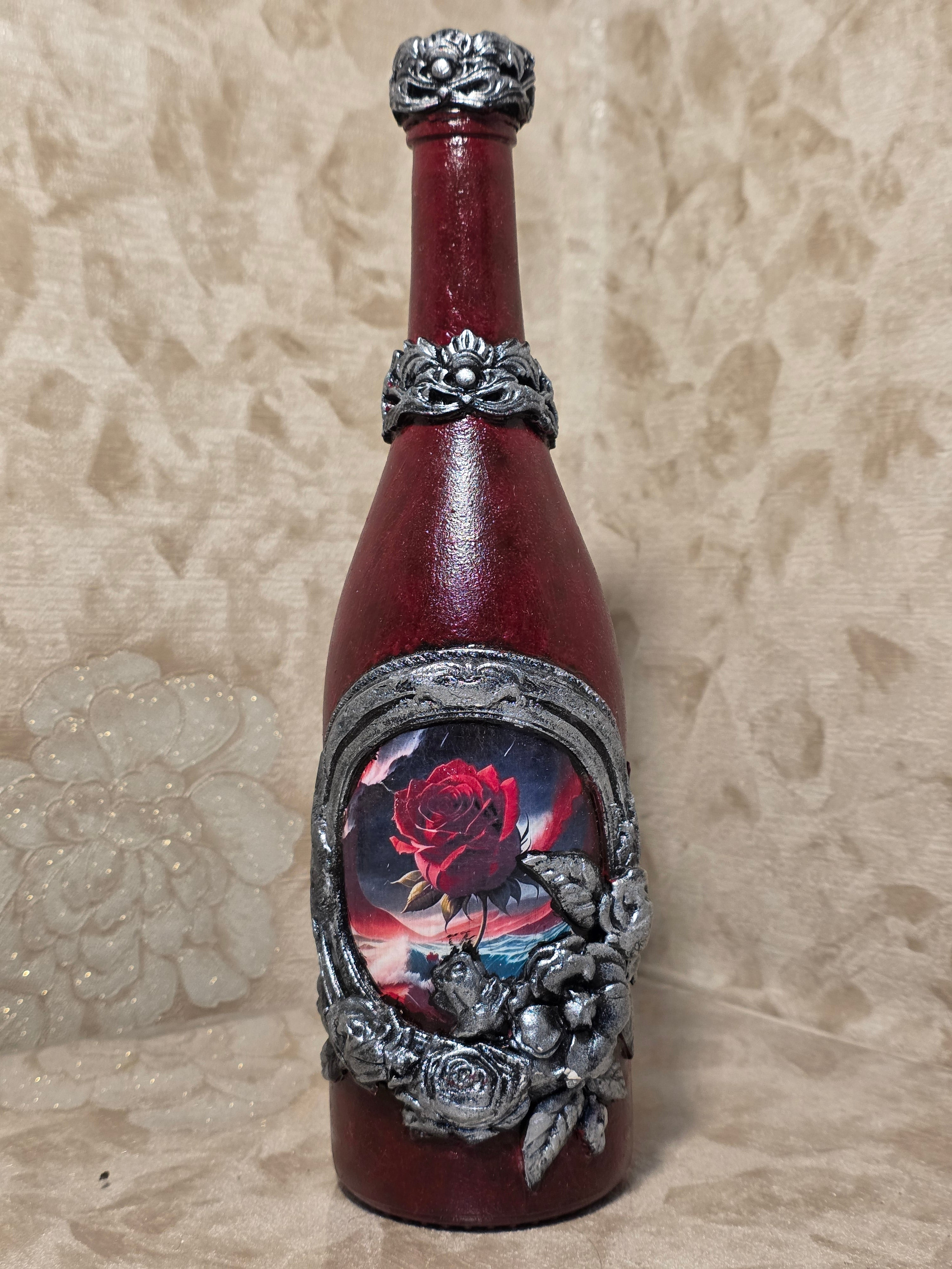 Decorated bottle Dark Romance