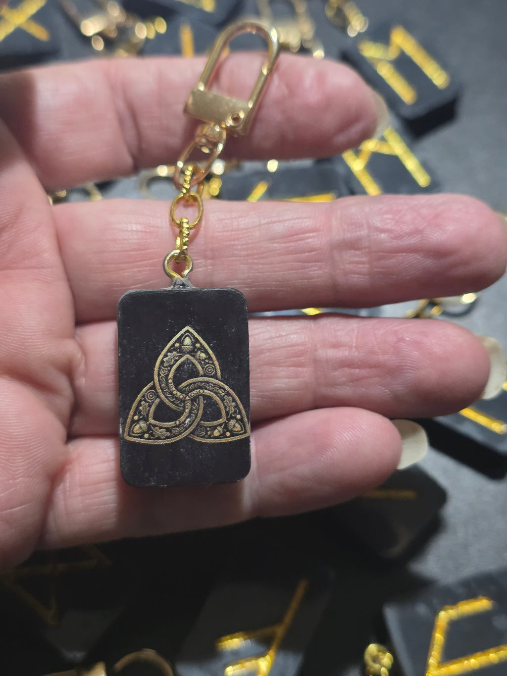 Elder Futhark Rune Keychain