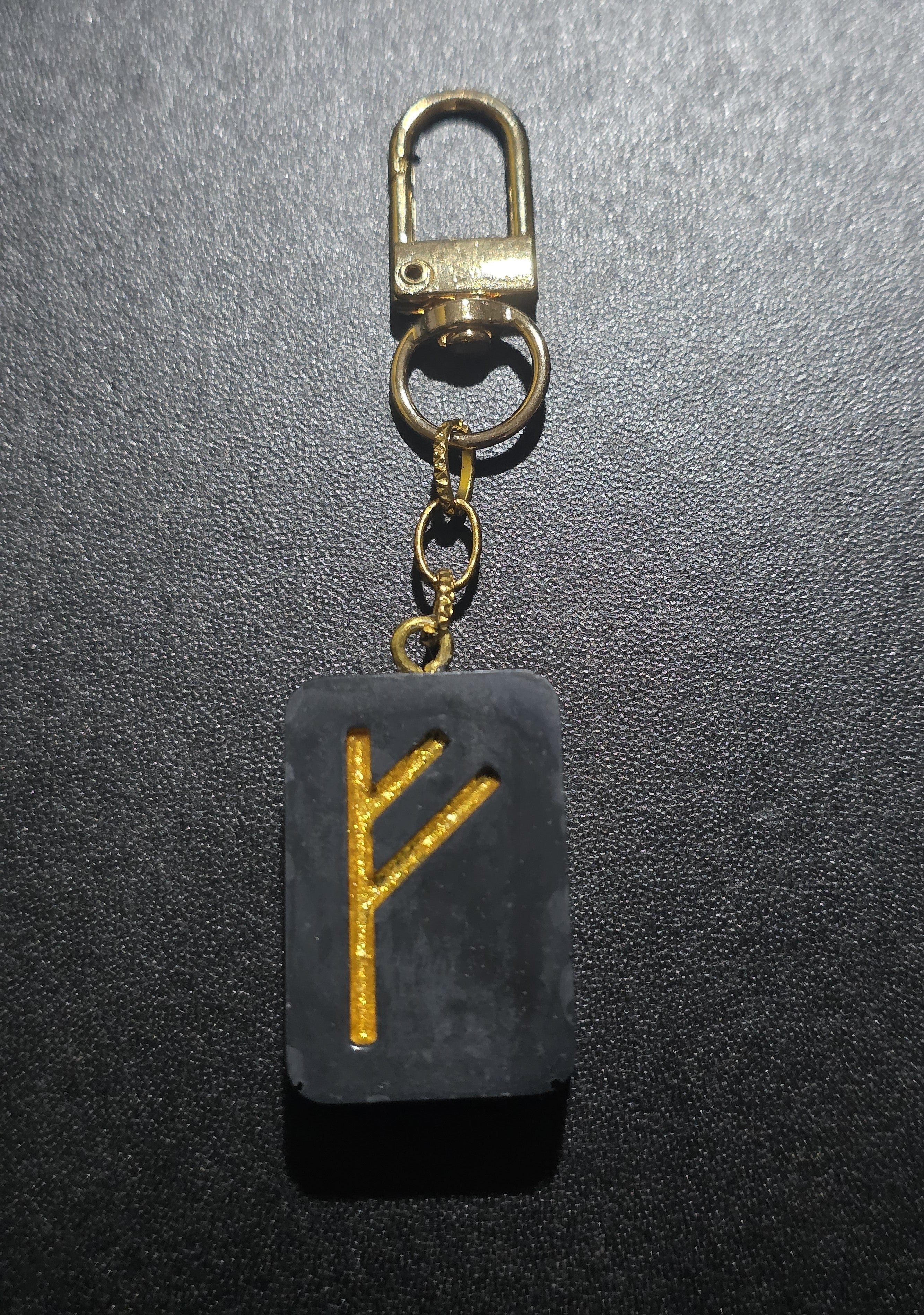 Elder Futhark Rune Keychain