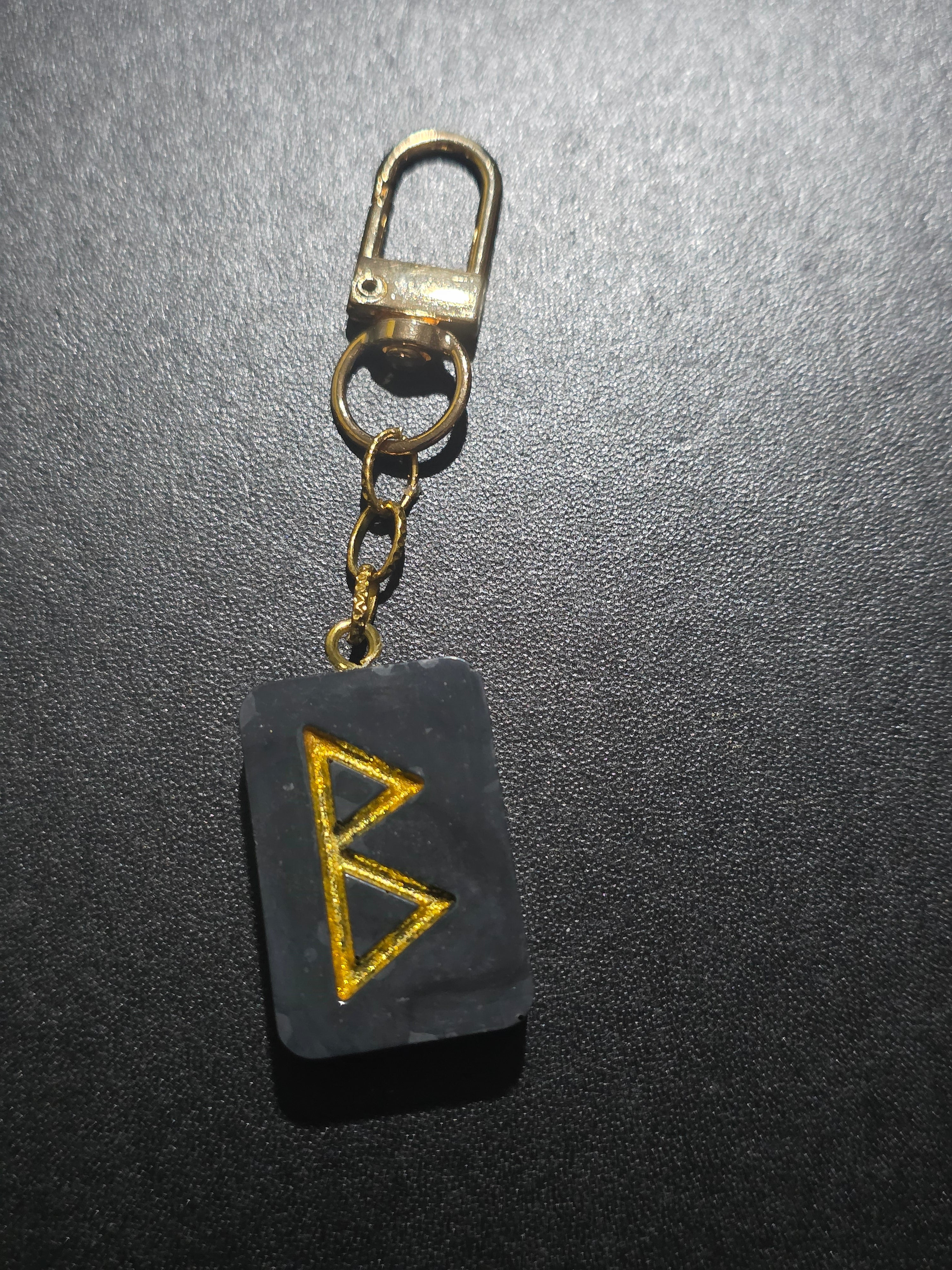 Elder Futhark Rune Keychain