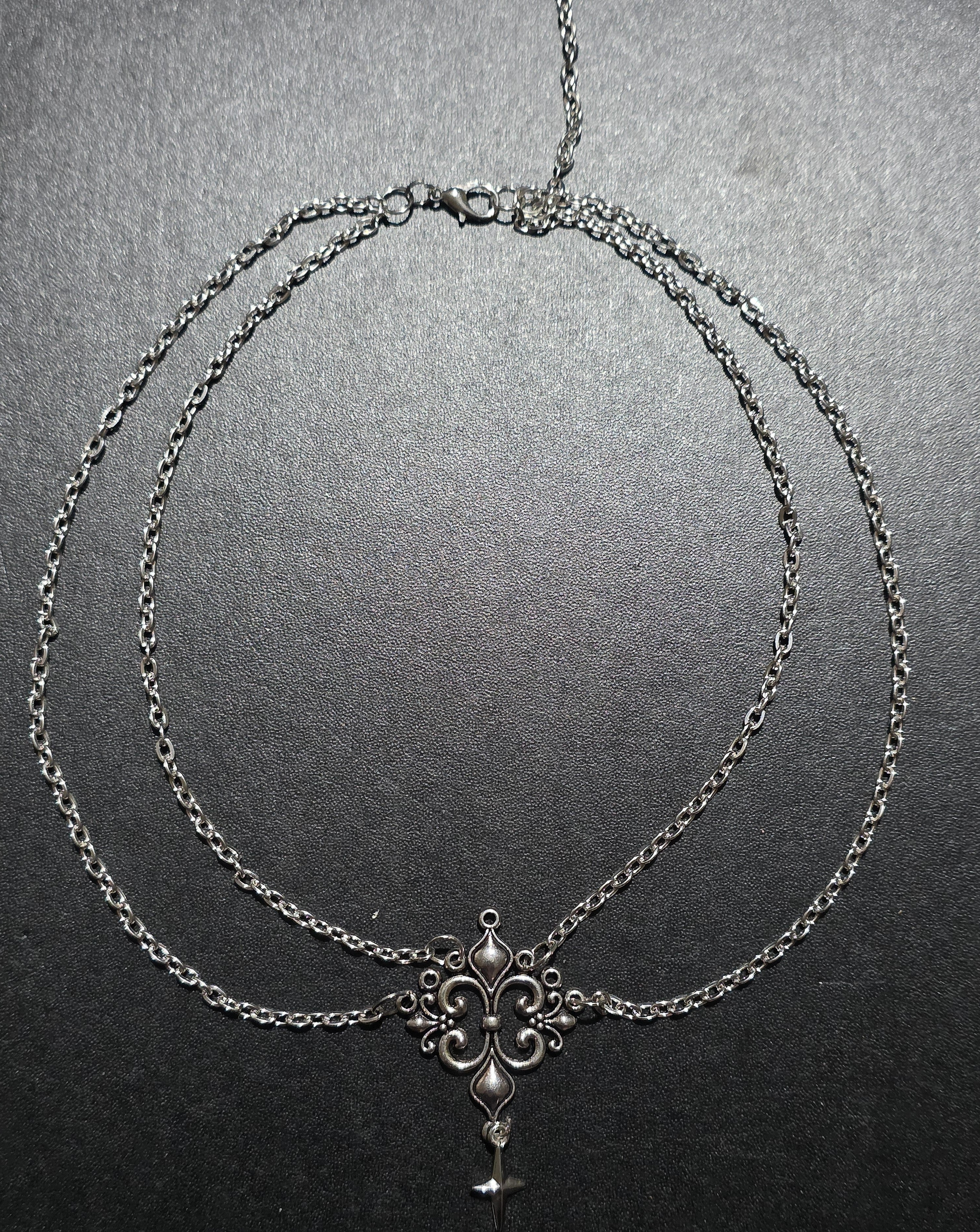 Gothic Choker with Star Pendant