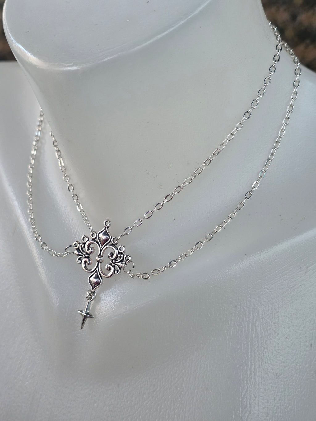Gothic Choker with Star Pendant