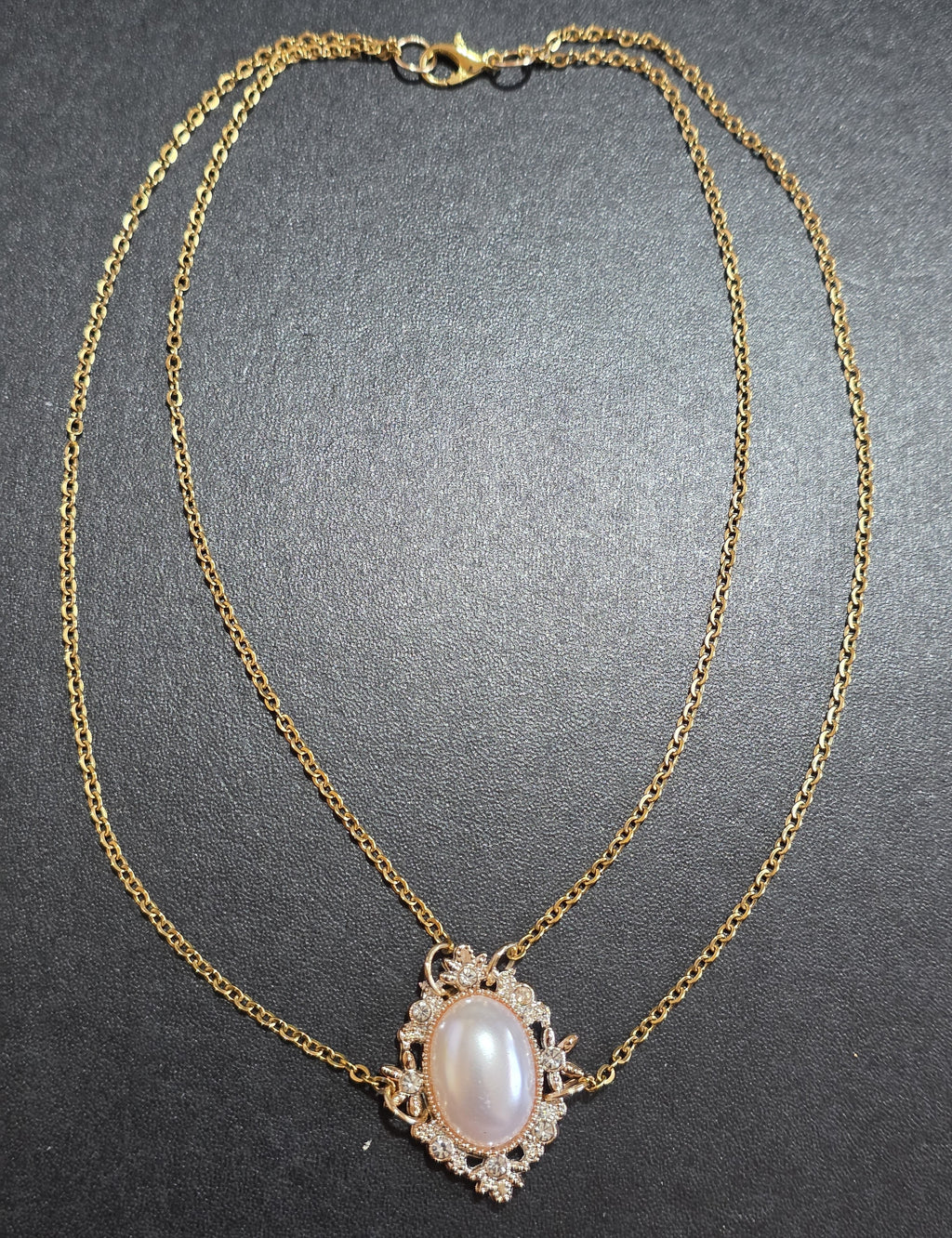 Victorian Pearl Choker Necklace
