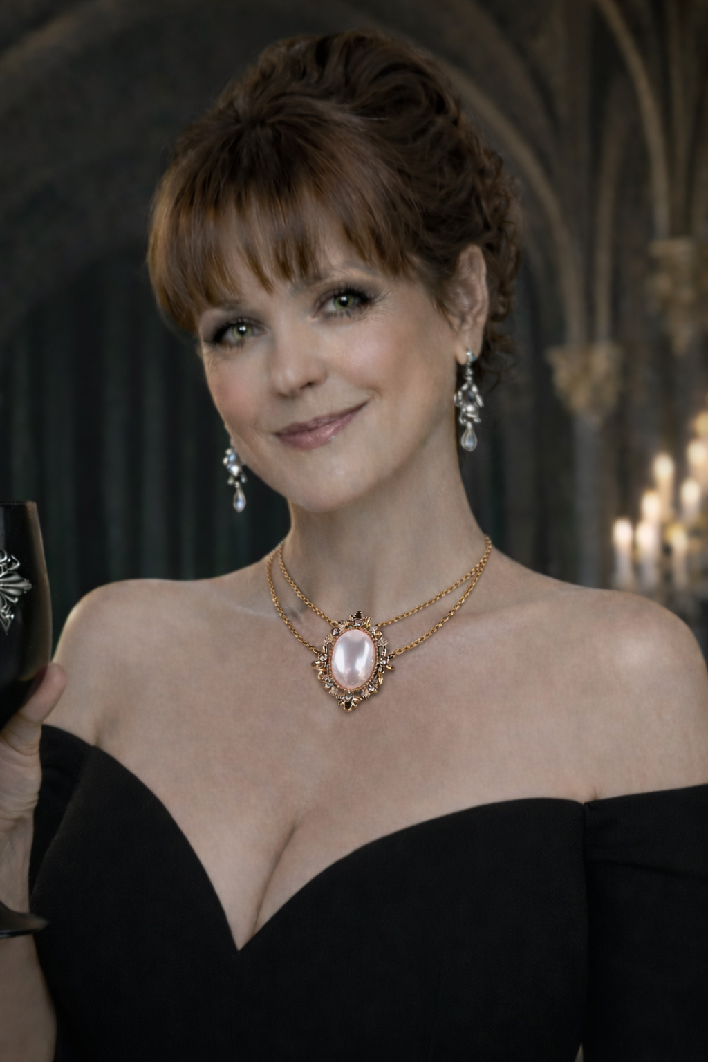 Victorian Pearl Choker Necklace