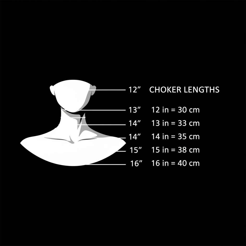 Choker Size Guide