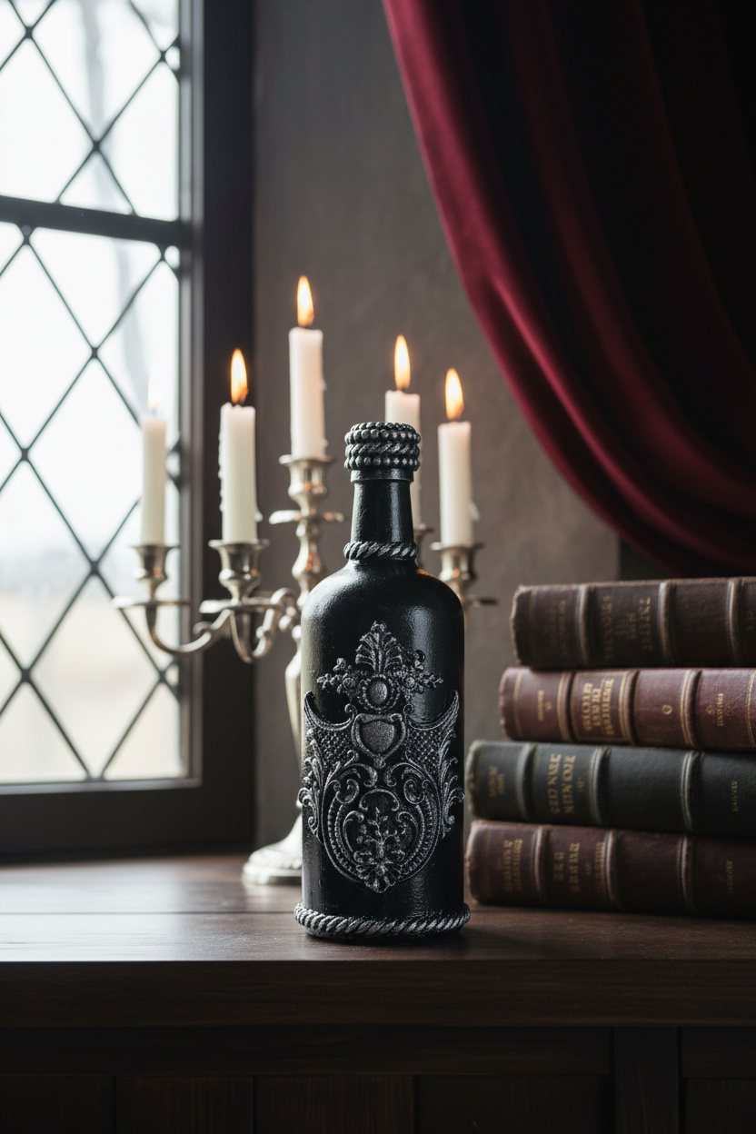 Gothic Decorative Bottle in Interior