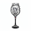 Gothic Wine Glass White Background