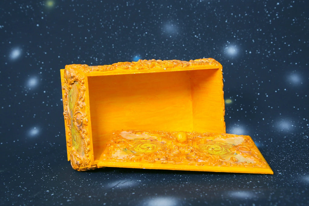 The Duke's Box - Resident Evil Village Inspired Golden Keepsake Box