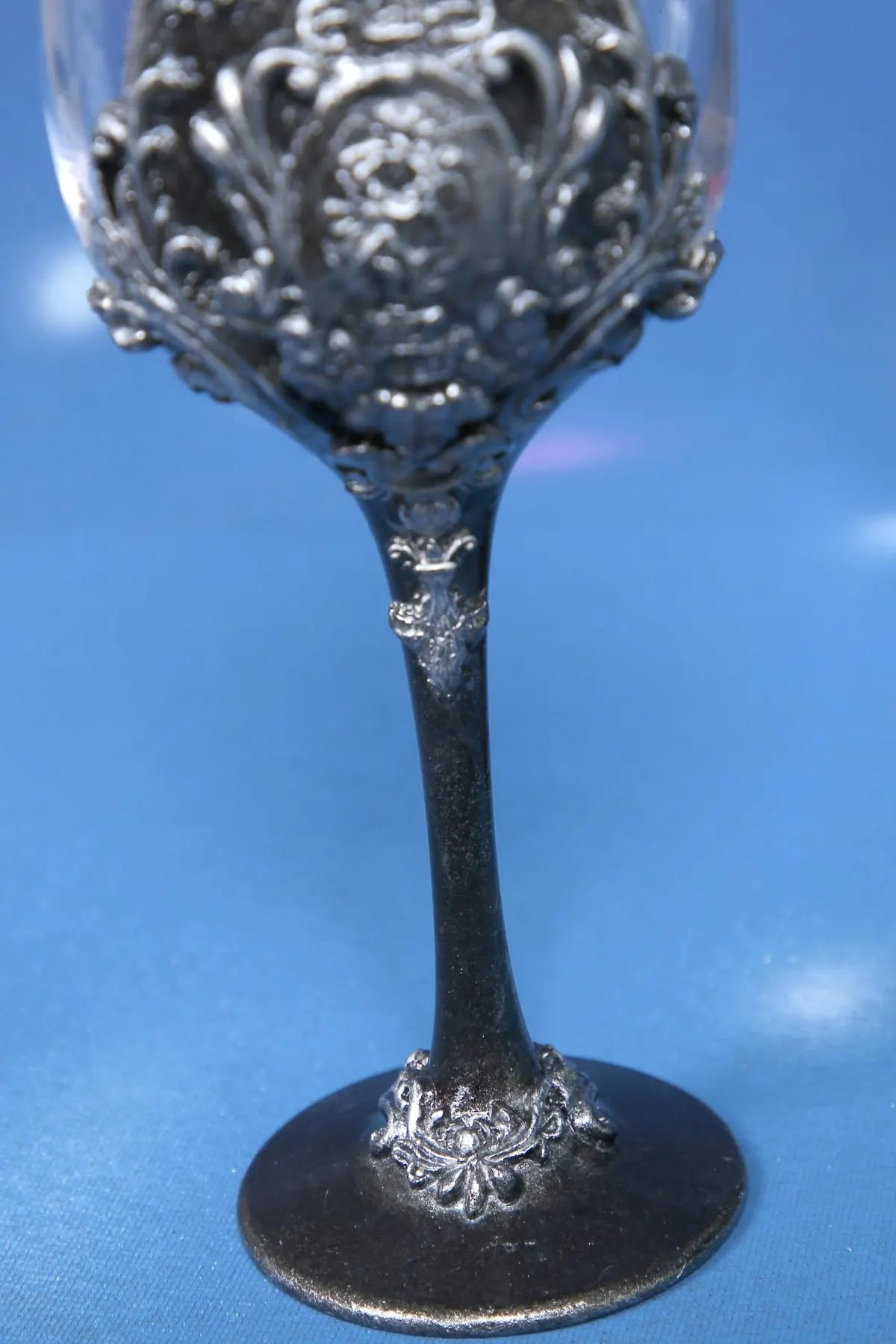 Luxury Wine Set - Black and Silver