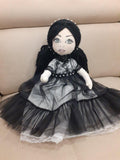 OOAK Collector's Doll - Dark Princess with Dual Wardrobe | Handmade Art Doll